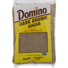 Domino Dark Brown Sugar, 2 Pounds, 12 per case