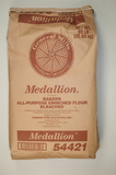 Gold Medal Medallion Bakers All Purpose Enriched Bleached Flour, 50 Pounds, 1 per case