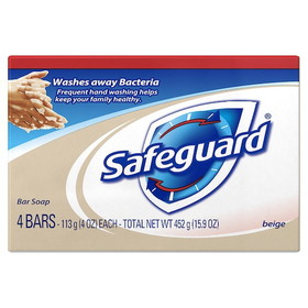 Safeguard Soap Bath Bar 4 Ounce, 16 Ounce, 12 per case