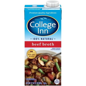 College Inn Beef Broth Aseptic, 32 Ounces, 12 per case