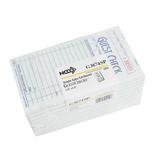 Ncco National Checking 3.5 Inch X 6.75 Inch 1 Part Green 16 Line Guest Check, 2500 Each, 1 per case