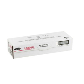 Ncco National Checking 3.5 Inch X 6.75 Inch 2 Part Carbon Green 17 Line Guest Check, 2500 Each, 1 per case