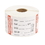 Ncco National Checking 2X3 Trilingual Item-Date-Use By Wednesday Red, 500 Each, 1 per case, Price/Case