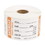 Ncco National Checking 2X3 Trilingual Item-Date-Use By Saturday Orange, 500 Each, 1 per case, Price/Case