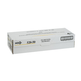 Ncco National Checking 3.5 Inch X 6.75 Inch 1 Part Green 19 Line Guest Check, 2500 Each, 1 per case