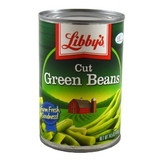 Libby's Libby Cut Green Beans 4 Sieve, 14.5 Ounces, 24 per case