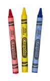 Crayola 3 Color Red Blue Dandelion Washable, 3 Count, 360 Per Case