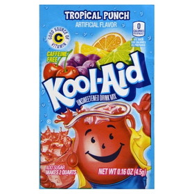 Kool-Aid Tropical Punch Beverage, 0.16 Ounces, 192 per case