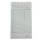 National Checking 566 National Checking 4.25 Inch X 7.25 Inch 1 Part Green 14 Line Guest Check 50 Per Book - 10 Per Pack - 5 Per Case, Price/Case