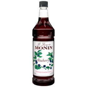 Monin Blueberry Syrup, 1 Liter, 4 per case
