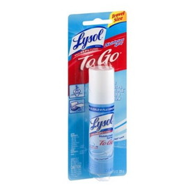 Lysol Disinfectant Spray To Go, 1 Ounces, 12 per case