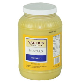 Sauer'S Mustard 1 Gallon Jug - 4 Per Case