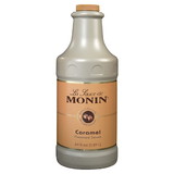 Monin Caramel Sauce Kosher 64 Ounce Bottle - 4 Per Case
