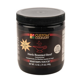 Masters Touch Herb Roasted Beef Au Jus Concentrate, 12 Ounces, 6 per case