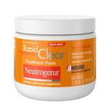 Neutrogena Rapid Clear Treatment Pads 60 Pads Per Jar - 3 Per Pack - 4 Per Case