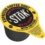 Stok Caffeinated Black Coffee Shot, 264 Count, 1 per case