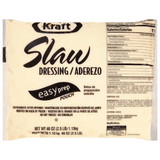 Kraft Dressing Slaw, 2.5 Pounds, 12 per case