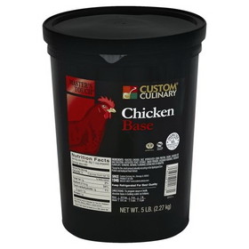 Masters Touch No Msg Touch Chicken Base, 5 Pounds, 4 per case