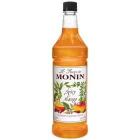 Monin Spicy Mango Syrup, 1 Liter, 4 per case