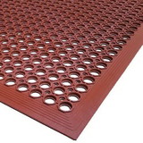 Cactus Mat Floor Mat Rubber 3X5 Vip Topdeck Jr Red, 1 Each, 1 per case