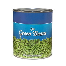 Commodity Fancy 4 Sieve Green Beans #10 Can - 6 Per Case