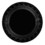 Handi-Foil 16 Inch Plastic Black Round Serving Tray 25 Per Pack - 1 Per Case, Price/Case