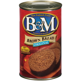 B&amp;M Bread Brown Plain, 16 Ounces, 12 per case