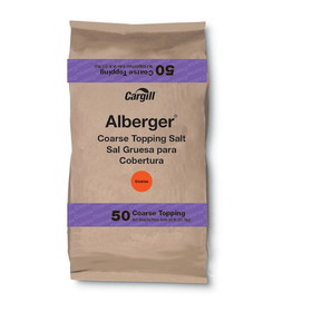 Cargill Alberger Coarse Topping Flake Salt, 50 Pounds, 1 per case
