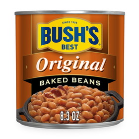 Bush's Best Pop Top Original Baked Beans, 8.3 Ounces, 12 per case