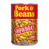 Showboat Bean Pork & Beans, 15 Ounce, 12 per case