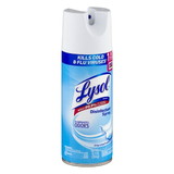 Lysol Crisp Linen Scent Disinfectant Aerosol 12.5 Ounces - 12 Per Case