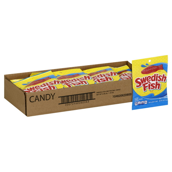 Swedish Fish Fat Free Soft Candy, 5 Ounces, 12 per case, Price/Case Sale,  Reviews. - Opentip