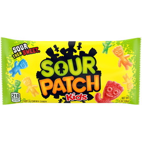 Sour Patch Kids Bag Candy, 2 Ounces, 12 per case