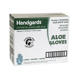 Handgards Aloe Powder Free Large Synthetic Gloves 100 Per Pack - 4 Per Case