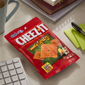 Cheez-It Hot &amp; Spicy Snack, 3 Ounces, 6 per case