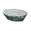 Tablecraft 9 Inch X 6 Inch X 2.25 Inch Black Metal Oval Basket, 6 Each, 1 per case, Price/Case
