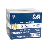 Valugards Vinyl Valugard Powder Free Small Glove, 100 Each, 10 per case