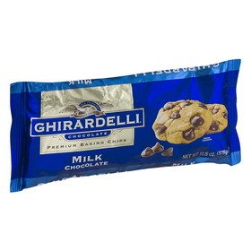 Ghirardelli Milk Chocolate Chips, 11.5 Ounces, 12 per case