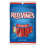 Red Vines Jumbo Original Red Twists, 8 Ounces, 12 per case