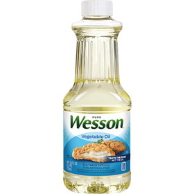Wesson Pure Vegetable Oil 0 G Trans Fat Cholesterol Free 24 Oz. (Pack Of 9) 24 Fl Oz