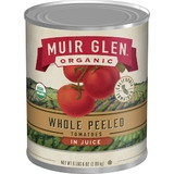 Muir Glen Organic Whole Peeled Tomatoes 102 Ounce Bottle - 6 Per Case