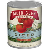 Muir Glen Organic Diced Tomatoes 102 Ounce Bottle - 6 Per Case