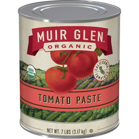 Muir Glen Organic Tomato Paste 112 Ounce Bottle - 6 Per Case