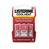 Listerine Cool Heat Pocketpaks 24 Strips Per Container - 3 Per Pack - 6 Per Box - 6 Per Case
