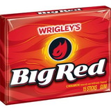 Big Red Single Serve Gum, 15 Piece, 12 per case