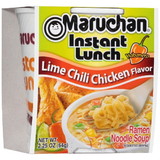 Maruchan Instant Lunch Habanero Lime Chili Chicken Flavored Ramen Noodle Soup, 2.25 Ounces Per Pack - 12 Per Case