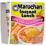 Maruchan Instant Habanero Lime Chili Shrimp Flavored Ramen Noodle Soup, 2.25 Ounces, 12 per case