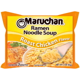 Maruchan Ramen Roast Chicken Flavored Ramen Noodle Soup, 3 Ounces, 24 per case
