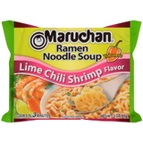 Maruchan Ramen Habanero Lime Chili Shrimp Flavored Ramen Noodle Soup, 3 Ounces, 24 per case