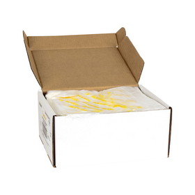 Valugards Bag High Density Saddle Preportion Bag Printed Tuesday Yellow, 2000 Each, 1 per case